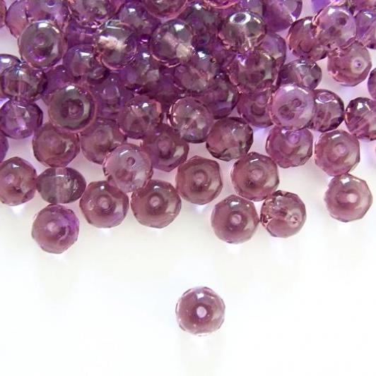 Gibigyongy.hu - Cseh Fánk 6x8 mm 20040 Lt. Amethyst