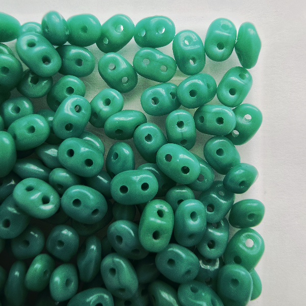 Superduo 2,5x5 mm 63130 Turquoise