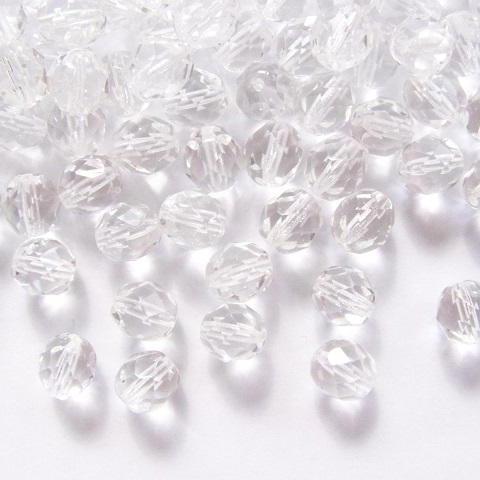 Cseh Csiszolt 8 mm 00030 Crystal