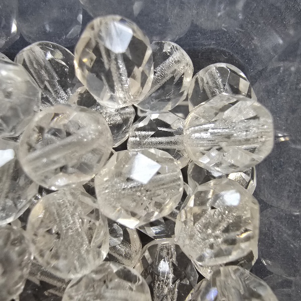 Cseh Csiszolt 8 mm 00030 Crystal