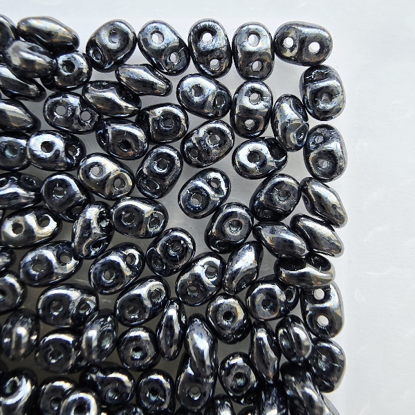 Superduo 2,5x5 mm L23980 Hematite