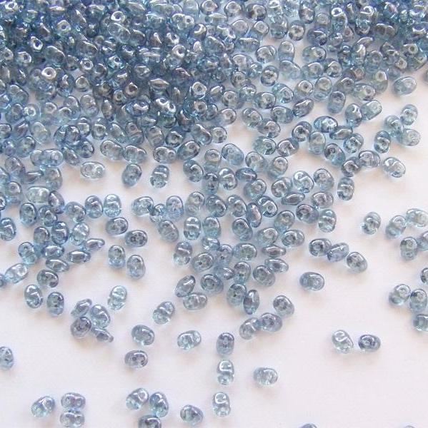 Gibigyongy.hu - Superduo 2,5x5 mm LB00030 Luster-Transparent Blue