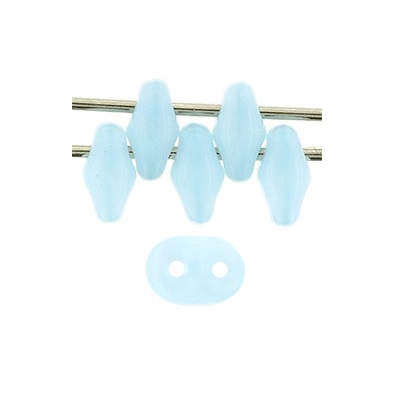 Gibigyongy.hu - SuperDuo 2,5x5 mm 61000 Milky Aquamarine