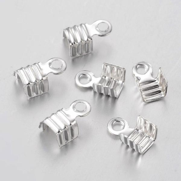 Gibigyongy.hu - Szálvég lapos szálhoz 7,5x4 mm platina SZV19-5