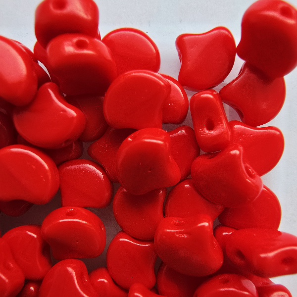 Gibigyongy.hu - Ginko 7,5x7,5 mm 93200 Opaque Red