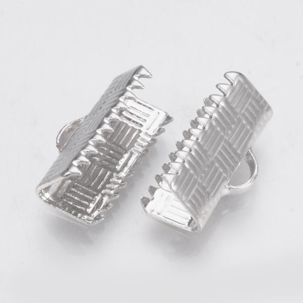 Gibigyongy.hu - Szálvég mintás 6x12 mm platina SZV13-5