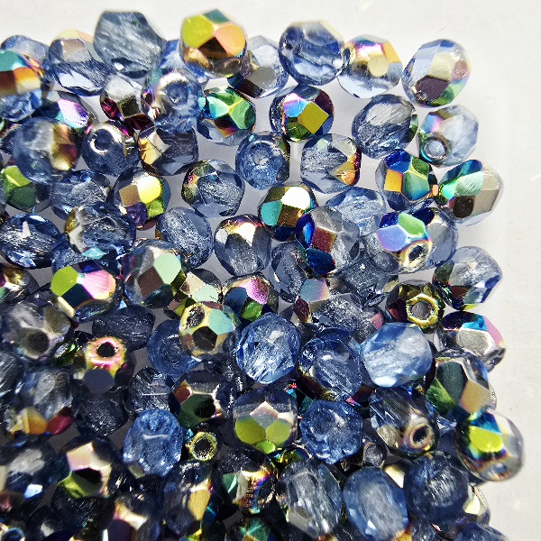 Gibigyongy.hu - Cseh Csiszolt 4 mm V30030 Vitral Sapphire