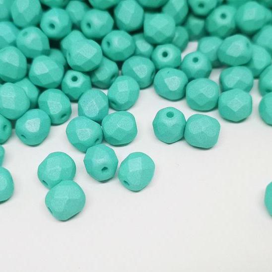 Cseh Csiszolt 6 mm 29569AL Saturated Teal