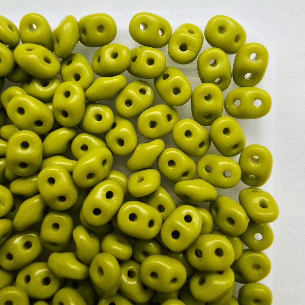 Superduo 2,5x5 mm 53410 Opaque Olivine