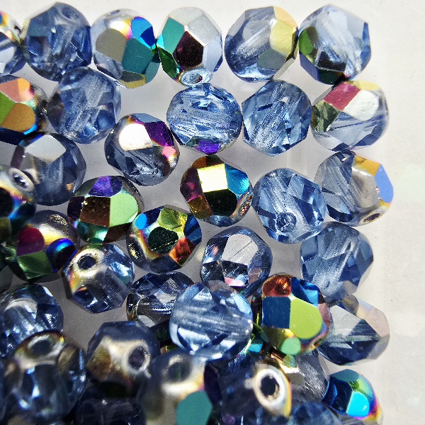 Gibigyongy.hu - Cseh Csiszolt 6 mm V30030 Vitral Sapphire