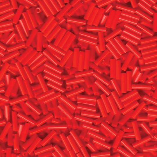 Gibigyongy.hu - MIYUKI bugle 6 mm 9408 Opaque red