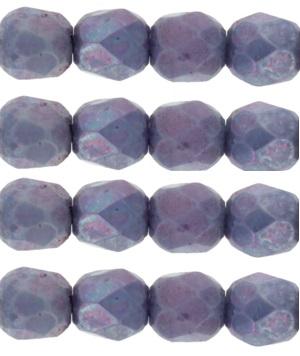 Cseh Csiszolt 3 mm LE03000 Metallic Amethyst Chalk