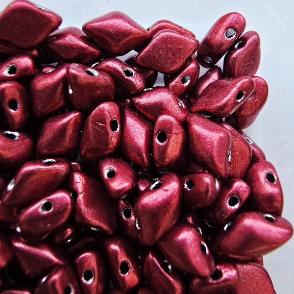 GemDuo 8x5 mm 08A09 Sueded Gold Lily Pad