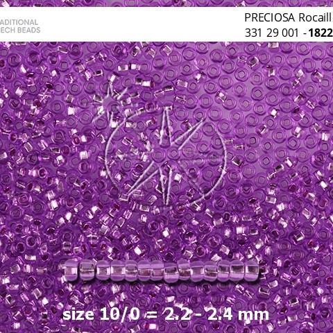 Gibigyongy.hu - PRECIOSA kása 11/0 18228 Silverlined violet