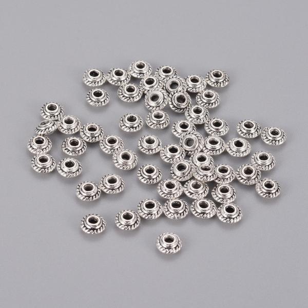 Gibigyongy.hu - Köztes 5x3 mm anitik ezüst K5-3