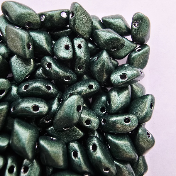 GemDuo 8x5 mm 06B05 Satureted Metallic Martini Olivine