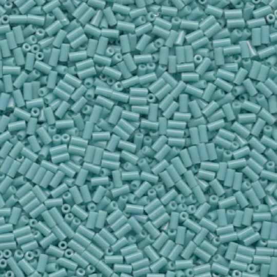 Gibigyongy.hu - MIYUKI bugle 3 mm 9412 Opaque Turquoise