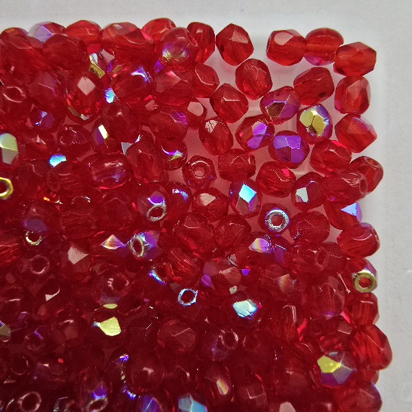 Gibigyongy.hu - Cseh Csiszolt 3 mm X90080 Siam Ruby AB