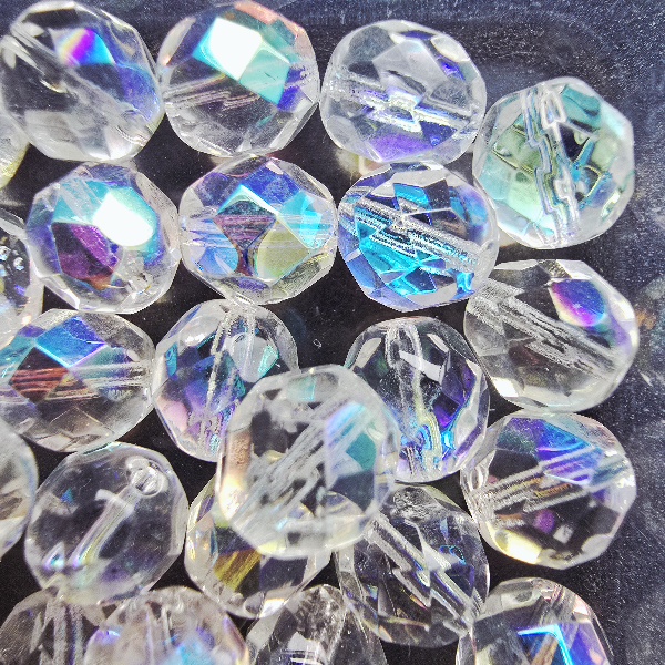 Gibigyongy.hu - Cseh Csiszolt 8 mm X00030 Crystal AB