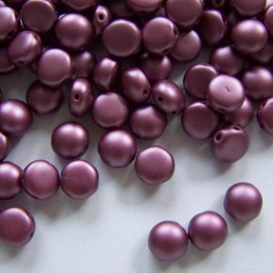 Gibigyongy.hu - Candy 8 mm Pearl Pastels Burgundy 02010-25031