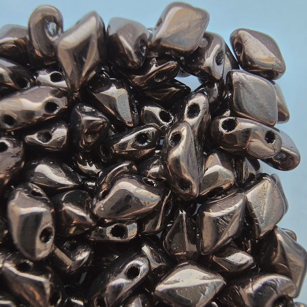 GemDuo 8x5 mm LZ23980 Dark Bronze