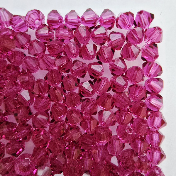 Gibigyongy.hu - PRECIOSA bicone gyöngy 4 mm Fuchsia