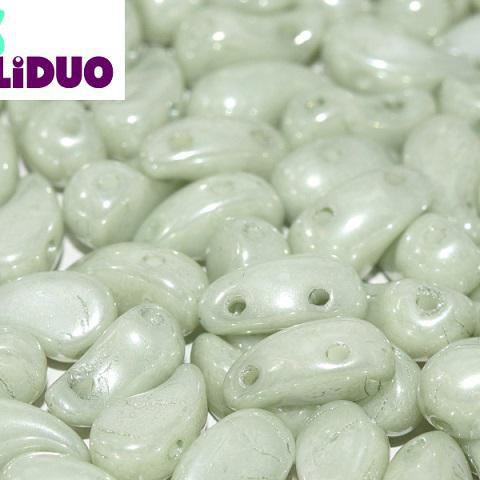 ZoliDuo 5x8 mm Alabaster Mint Luster Left 02010 14457