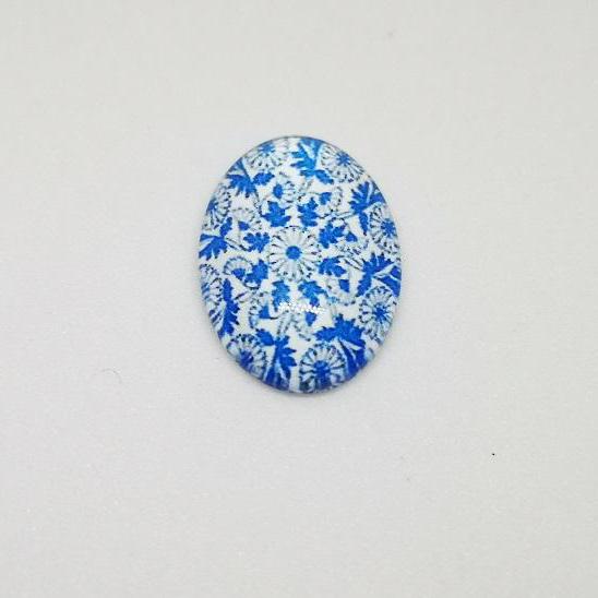 Gibigyongy.hu - Mintás ovális 18x13 mm üveglencse 26