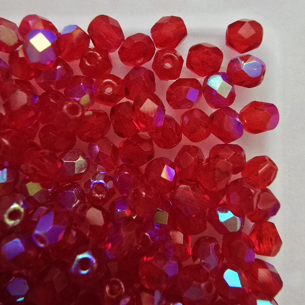 Gibigyongy.hu - Cseh Csiszolt 4 mm X90080 Siam Ruby AB