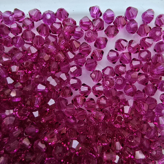 Gibigyongy.hu - PRECIOSA csiszolt kúpos 3 mm Fuchsia