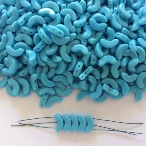 Gibigyongy.hu - Arcos® par Puca® 5x10 mm 63030 Opaque Turquoise