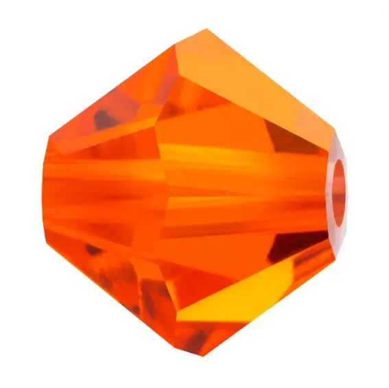 PRECIOSA bicone gyöngy 3 mm Hyacinth