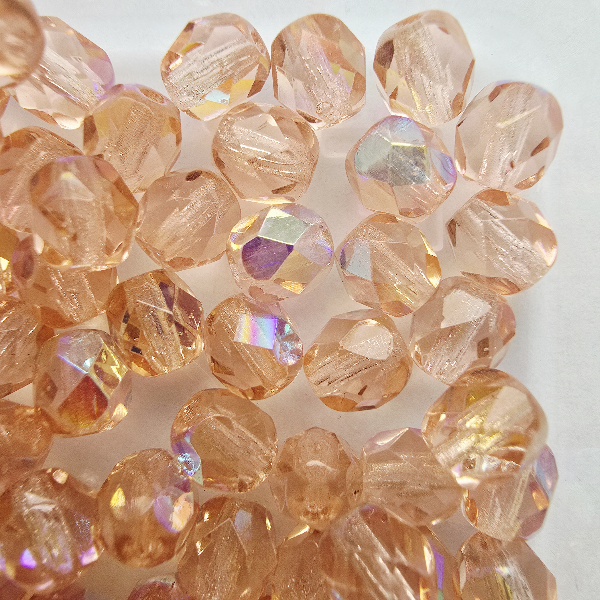 Gibigyongy.hu - Cseh csiszolt 6 mm  X70100 Rosaline AB