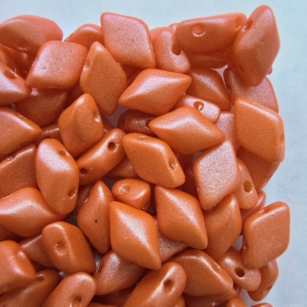 GemDuo 8x5 mm 24507AL Pearl Shine Salmon