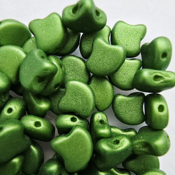 Ginko 7,5x7,5 mm 02010-29755 Chatoyant shimmer artichoke