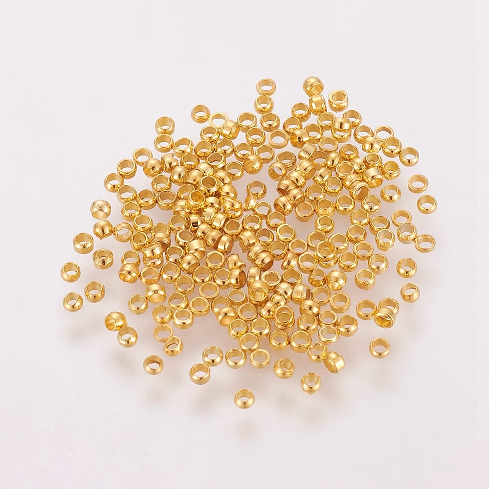 Stopper kerek 2,5 mm arany ST3-1