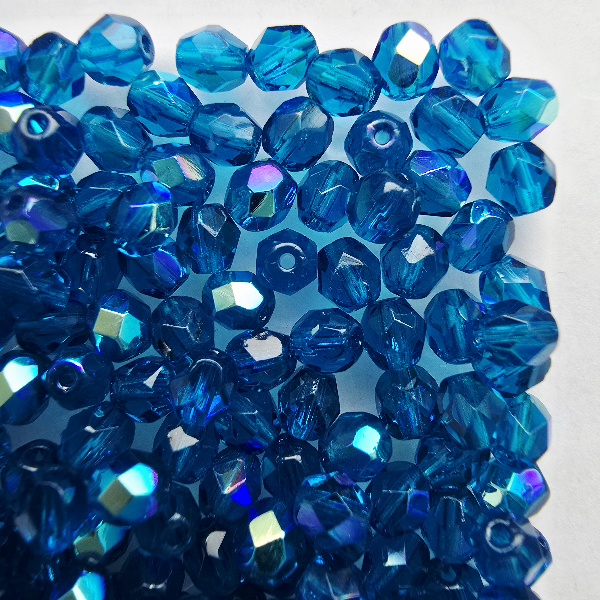 Gibigyongy.hu - Cseh Csiszolt 4 mm X60080 Capri Blue AB