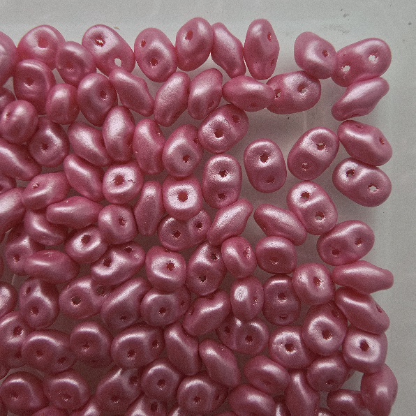 Superduo 2,5x5 mm 24004AL Pearl Shine - Pink