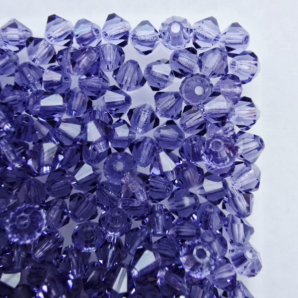 Gibigyongy.hu - PRECIOSA bicone gyöngy 4 mm Tanzanite