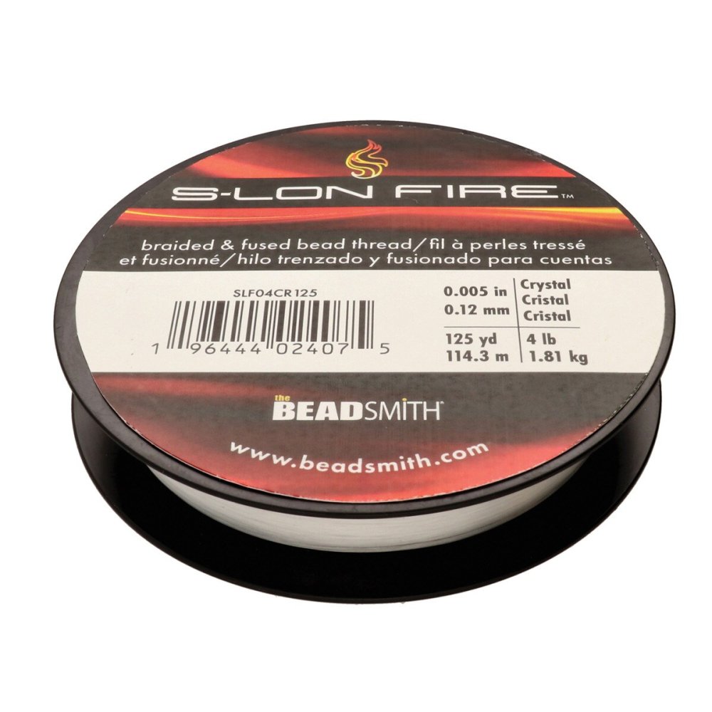 Gibigyongy.hu - S-Lon FireLine 4 lb crystal 125 YD