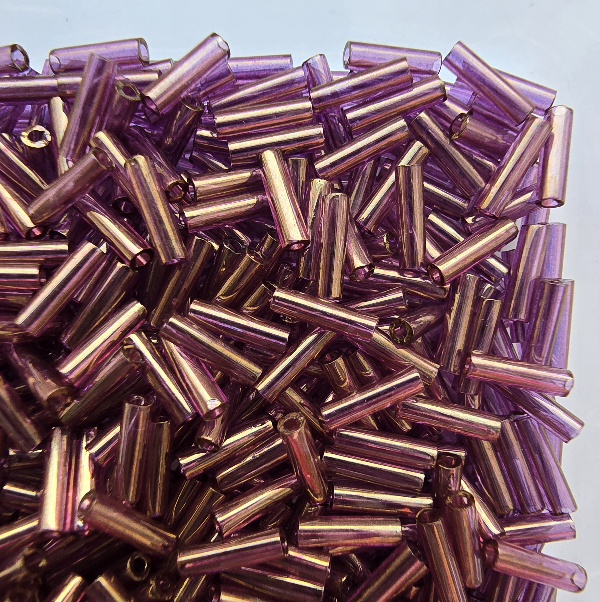 Gibigyongy.hu - MIYUKI bugle 6 mm 92441 Cinnamon Gold Luster