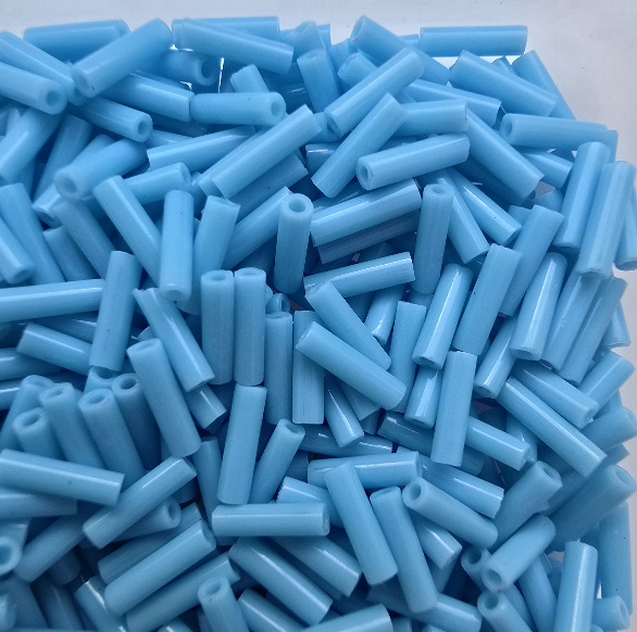Gibigyongy.hu - MIYUKI bugle 3 mm 9413 Opaque Turquoise Blue