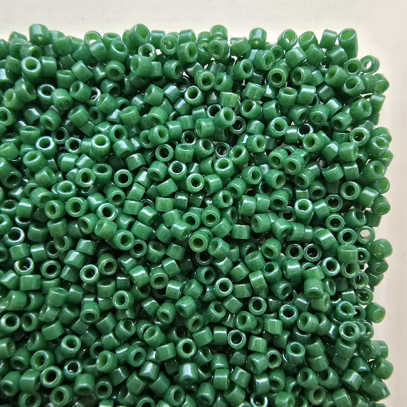 MIYUKI delica 11/0 DB0655 Deyd Opque Jade Green