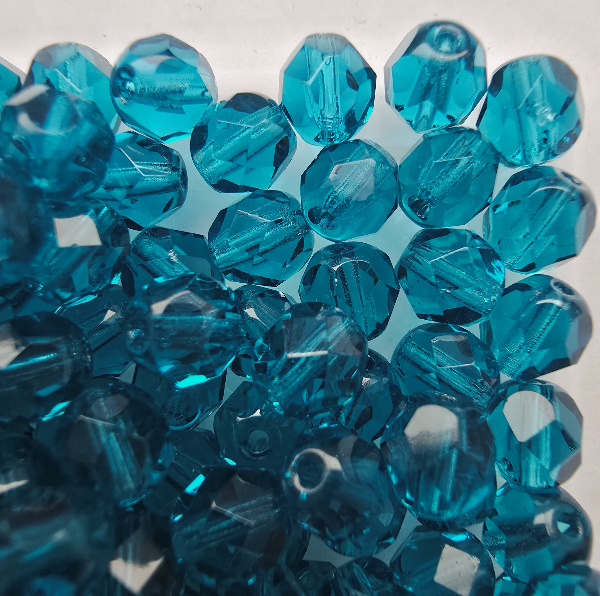 Cseh Csiszolt 6 mm 60150 Teal