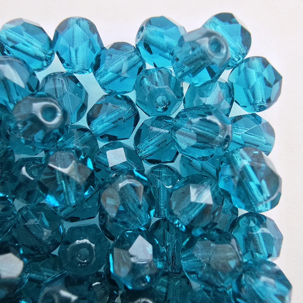 Cseh Csiszolt 6 mm 60150 Teal