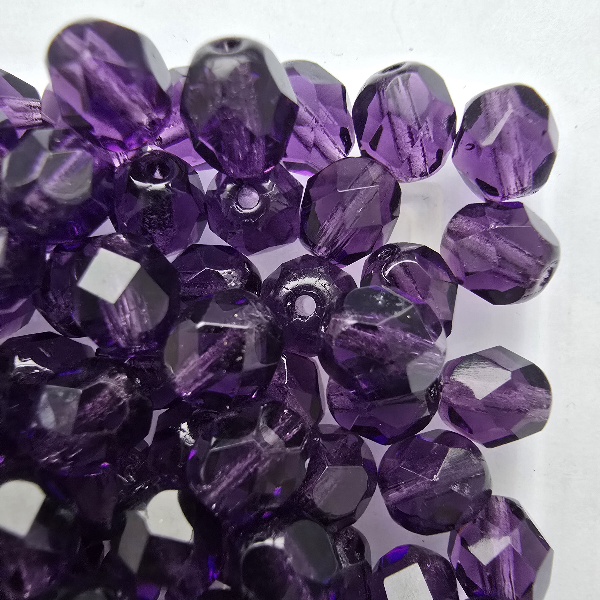 Cseh Csiszolt 6 mm 20510 Tanzanite