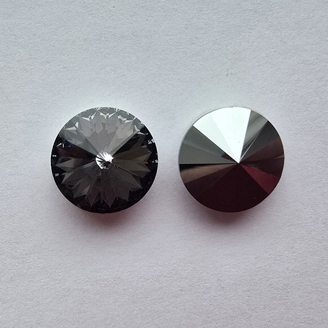 PRECIOSA RIVOLI 12 mm Crystal Nightfall