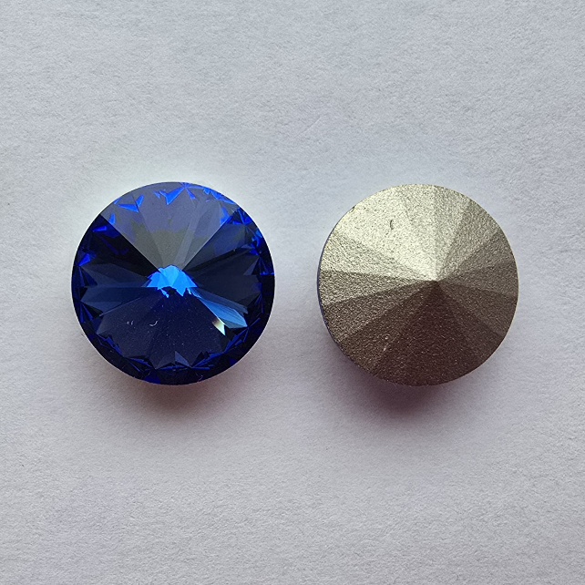 PRECIOSA RIVOLI 12 mm Sapphire DF
