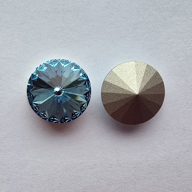 Gibigyongy.hu - PRECIOSA RIVOLI 12 mm Aqua Bohemica DF