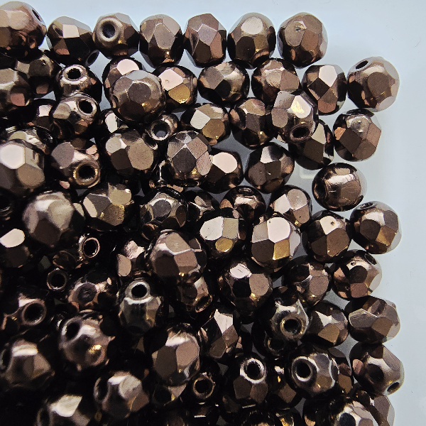 Gibigyongy.hu - Cseh Csiszolt 4 mm LZ23980 Dark Bronz